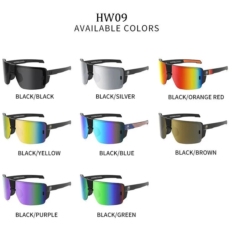 Heatwave Z87 HW09 Cycling Goggles Trendy Outdoor Sports Sunglasses Safety Glasses Scratch Resistant Lenses For Work